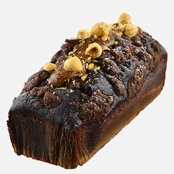illustration pour le produit Cake au chocolat &amp; noisettes