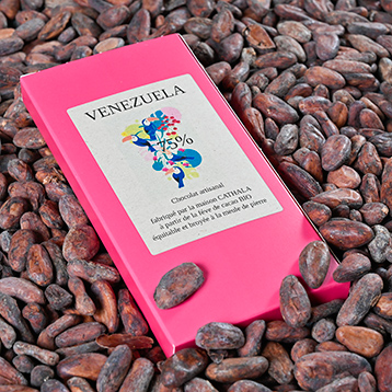 illustration pour le produit Tablette Vénézuela 75%