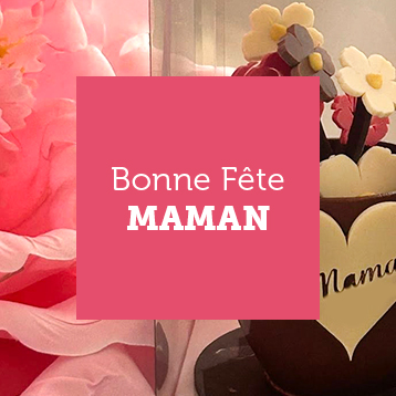 fond coloré pour le produit avec inscription Fête des mères