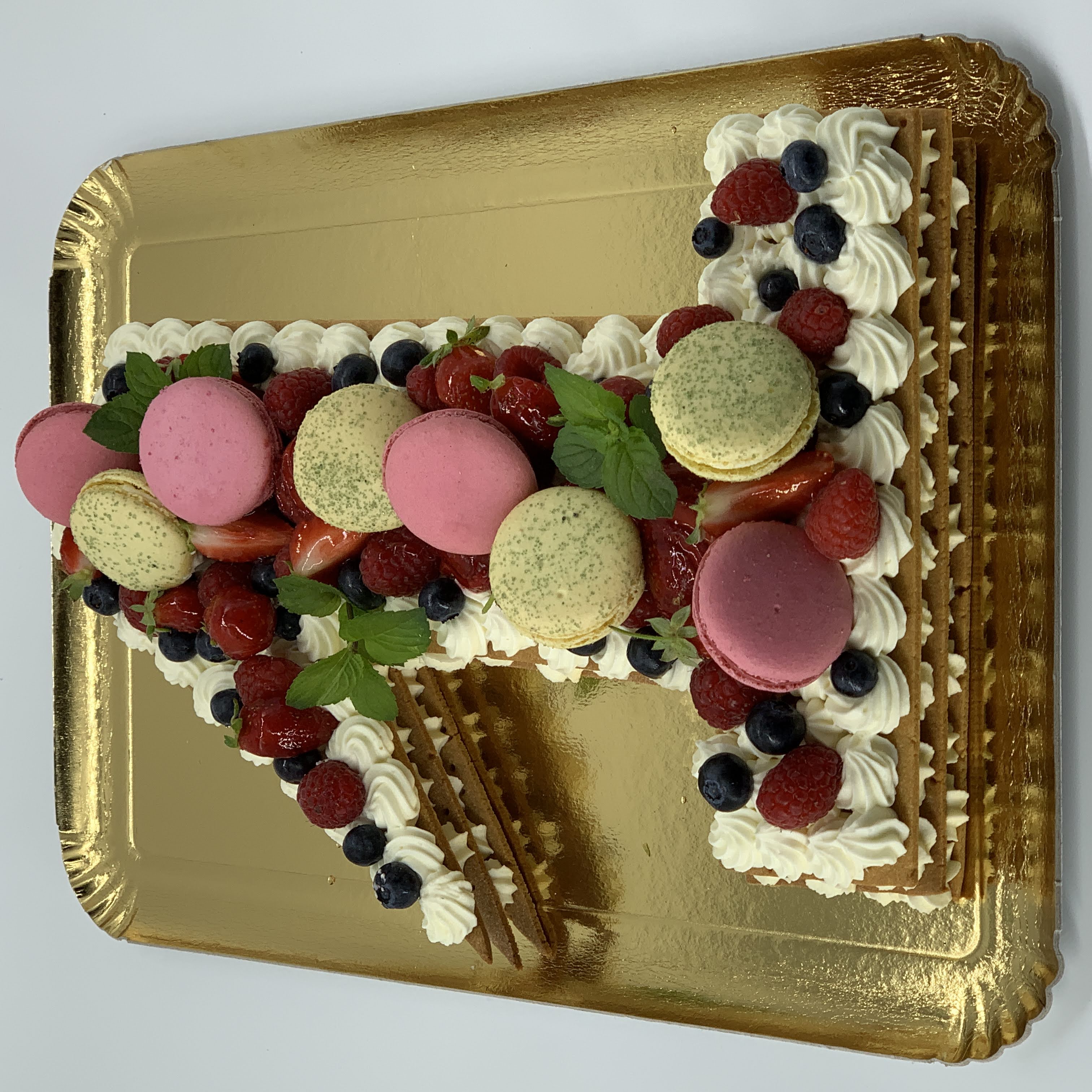 illustration pour le produit Number cake